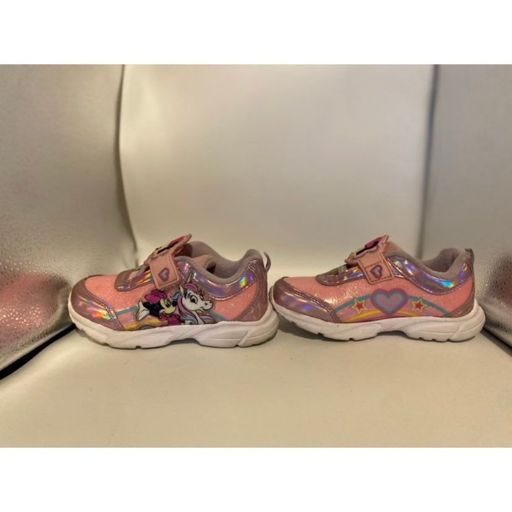 Pink Disney MINNIE MOUSE Unicorn shoes,girl rainbow shoes
